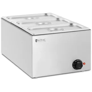 Lämpöhaude – 640 W – 3 x GN 1/3 – Royal Catering