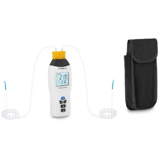 Lämpömittari – 2 kanavaa – tyyppi K/J/E/T – 99 muistipaikkaa