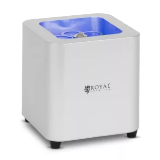 Lasinjäähdytin LED-valaistuksella – ruostumaton teräs / alumiini – Royal Catering