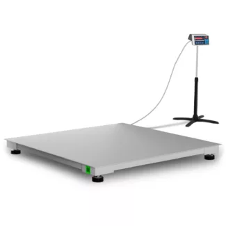 Lattiavaaka – varmennettu – 600 kg / 200 g – 120 x 120 cm – LED