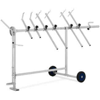 Maalausteline – kääntyvä – 6 pidikettä – 360° – 90 kg