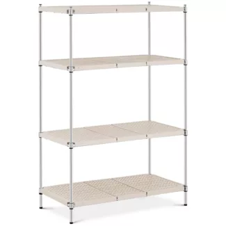 Metallihylly – 120 x 60 x 180 cm – 600 kg – harmaa