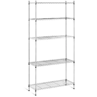 Metallihylly – 35 x 90 x 180 cm – musta