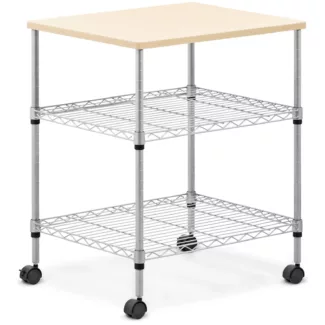 Metallihylly – 56 x 46 x 69 cm – 30 kg – 4 pyörää – royal_catering
