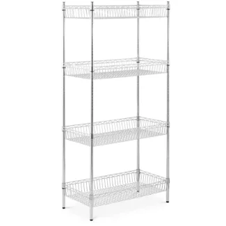 Metallihylly – 90 x 45 x 180 cm – 200 kg – royal_catering