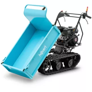 Minidumpperi – teloilla – maks. 350 kg – 4.1 kW:n bensiinimoottori