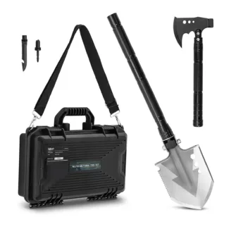 Monitoimilapio – 8 ominaisuutta + kotelo olkahihnalla Monitoimilapio – 8 ominaisuutta + kotelo olkahihnalla