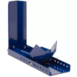 Moottoripyörän kuljetusteline – 38,5 x 62 x 17 cm – lattiakiinnitys