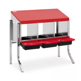 Munintapesä – 3-osainen – galvanoitua terästä – 4 jalkaa