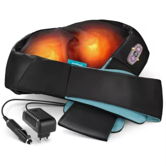 Niskahierontatyyny – musta