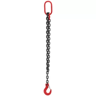 Nostoketju – 2000 kg – 2 m – musta/punainen