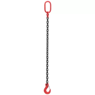 Nostoketju – 3150 kg – 1 m – musta/punainen