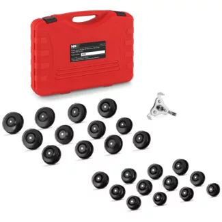 Öljynsuodatinavain – 27 öljynsuodatinkuppia – öljynsuodattimen irrotustyökalu