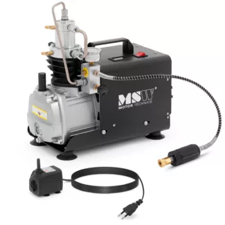 PCP-kompressori – 300 bar – 230 V – 1 800 W – vesijäähdytys – automaattinen sammutus