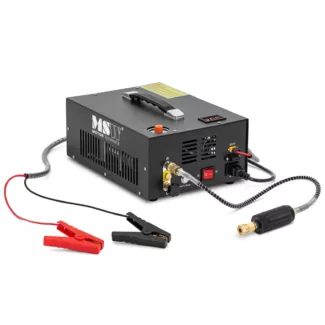 PCP-kompressori – kompakti – 300 bar – 12/220 V – 350 W – automaattinen sammutus