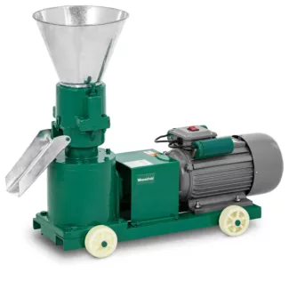 Pellettipuristin – 100 kg/h – 2 200 W – Ø 120 mm