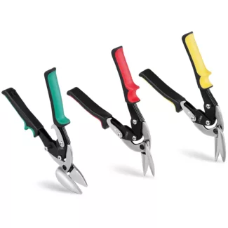 Peltisakset – sarja – 3-osainen- suora, oikea ja vasen leikkaus