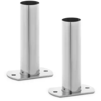 Pidikkeet allastikkaille – teräs – 2 tikkaiden päätypalaa