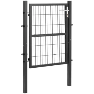 Pihaportti – 105 x 170 cm – teräs (jauhemaalattu)