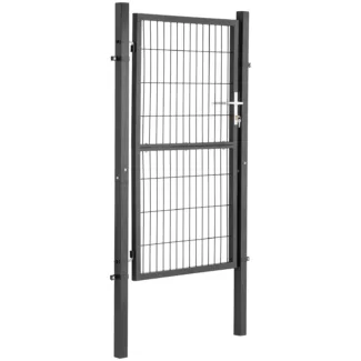 Pihaportti – 105 x 211 cm – teräs (jauhemaalattu)