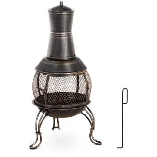 Pihatakka – teräs – 90 cm – 360°