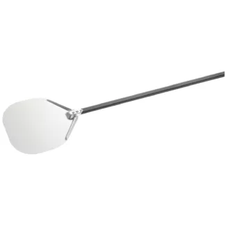 Pizzalapio – 32 x 32 cm – kahva: 120 cm – anodisoitu alumiini