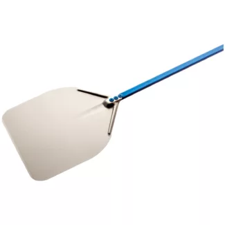 Pizzalapio – 45 x 45 cm – kahva: 120 cm – anodisoitu alumiini