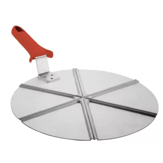 Pizzatarjotin – 40 cm – kahva: 14 cm – alumiini – 6 palaa Pizzatarjotin – 40 cm – kahva: 14 cm – alumiini – 6 palaa