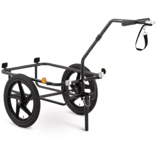 Polkupyörän peräkärry – 35 kg – heijastimia