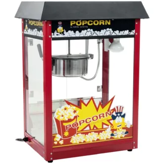 Popcorn-kone – musta katto