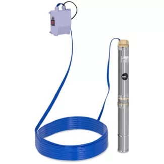 Porakaivopumppu – 3 800 l/h – 250 W – ruostumatonta terästä