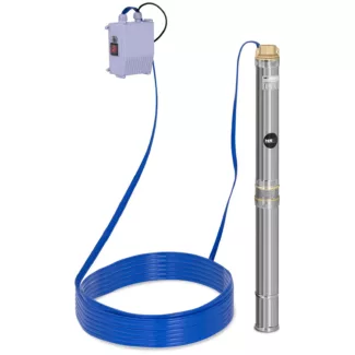 Porakaivopumppu – 3 800 l/h – 370 W – ruostumatonta terästä Porakaivopumppu – 3 800 l/h – 370 W – ruostumatonta terästä