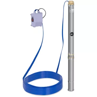 Porakaivopumppu – 3 800 l/h – 550 W – ruostumatonta terästä Porakaivopumppu – 3 800 l/h – 550 W – ruostumatonta terästä