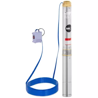 Porakaivopumppu – 3800 l/h – 330 W – ruostumaton teräs