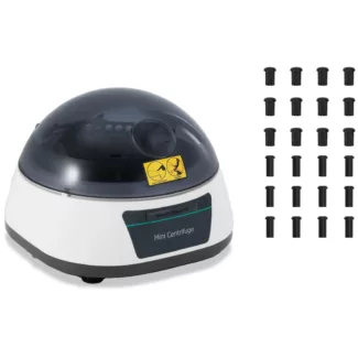 Pöytäsentrifugi – 2-in-1-roottori – 7000 rpm – 12 putkelle / 4 PCR-liuskaa – RZB 3286 xg