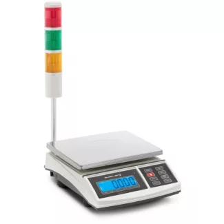 Pöytävaaka – 3 kg / 1 g – 210 x 270 mm – merkkivalo – LCD