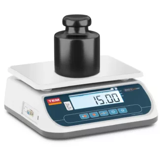 Pöytävaaka – varmennettu – 15 kg / 5 g – Dual LCD