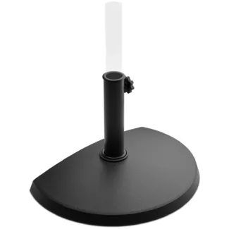 Puolipyöreä aurinkovarjon jalka – tangon halkaisija 38 – 48 mm