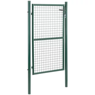 Puutarhaportti – 107.5 x 196 cm – teräs (jauhemaalattu)