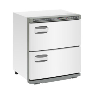 Pyyhelämmitin – UV-sterilisaattorilla – 70 °C – 440 W – 2 x 14 l