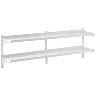 RST-seinähylly – 2 tasoa – 30 x 200 cm