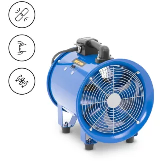 Rakennuspuhallin – 2700 m³/h – Ø 280 mm