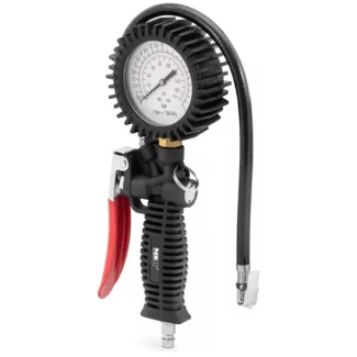 Renkaantäyttölaite – 0 – 8 bar – painemittari – 0 – 174 psi