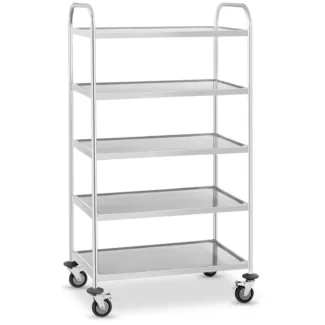 Rst-tarjoiluvaunu – 5 tasoa – maks. 250 kg