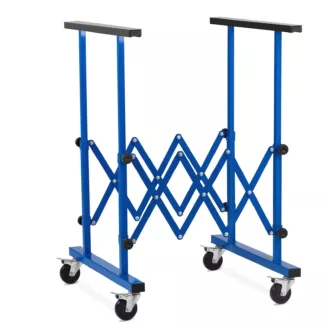 Säädettävä paneelituki – jarrulliset pyörät