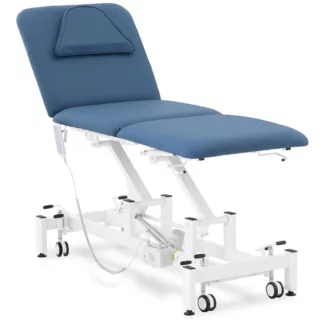 Sähköinen hierontapöytä – 50 W – 150 kg – sininen, valkoinen