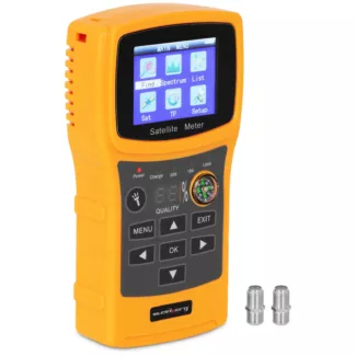 Satelliittimittari – DVB-S2 – Akku – LCD