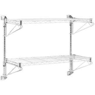 Seinähylly – 2 tasoa – 90 cm – Royal Catering