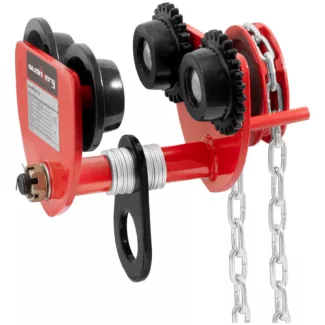 Siirtovaunu – 1 000 kg – laippaleveys 70-110 mm – ketjulla