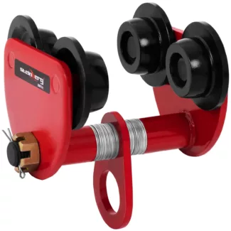 Siirtovaunu – 2 000 kg – laippaleveys 105 – 160 mm – extra suuri kiinnityssilmukka